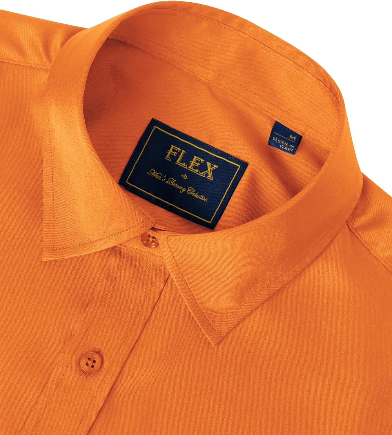 Men's Stretch Dress Shirts - Wrinkle-Free Business Casual Button Down - Picture 212 of 215