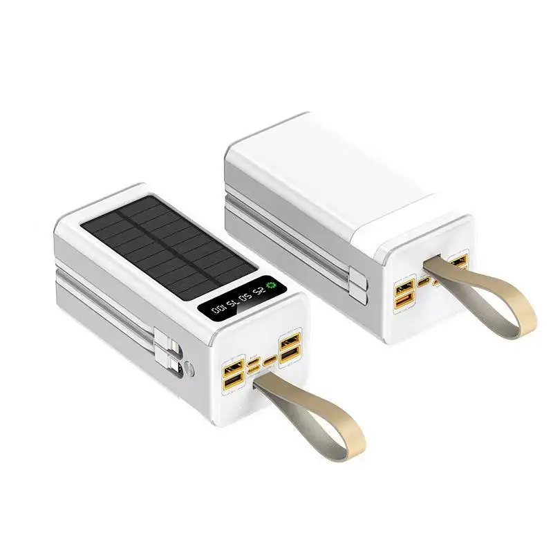 50000mAh Large Capacity Power Bank Fast Charging Solar External Battery Travel - Picture 25 of 26