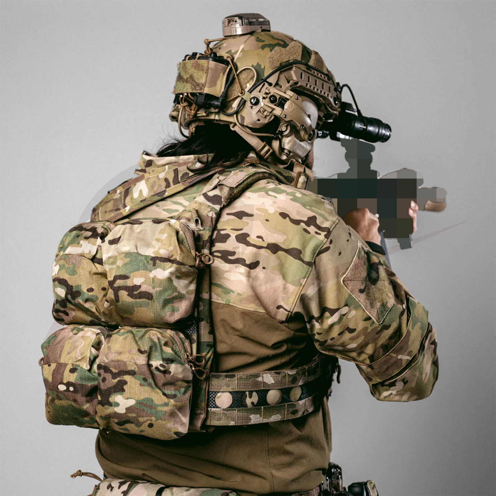 Tactical Airsoft Full Set Small Pouch Bag Straps Belt Accessories FCPC V5 Vest - Picture 17 of 269