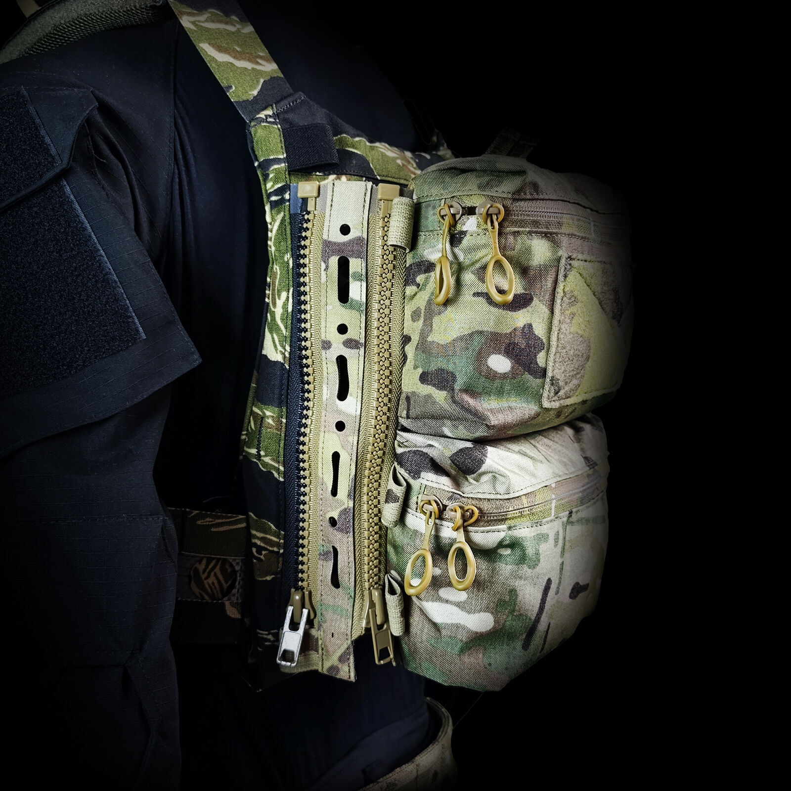Tactical Airsoft Full Set Small Pouch Bag Straps Belt Accessories FCPC V5 Vest - Picture 24 of 269