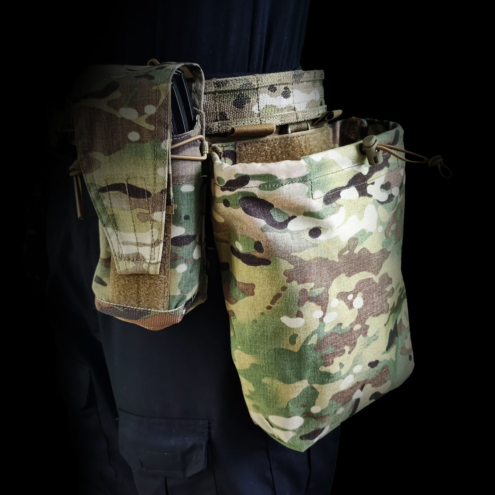 Tactical Airsoft Full Set Small Pouch Bag Straps Belt Accessories FCPC V5 Vest - Picture 43 of 269