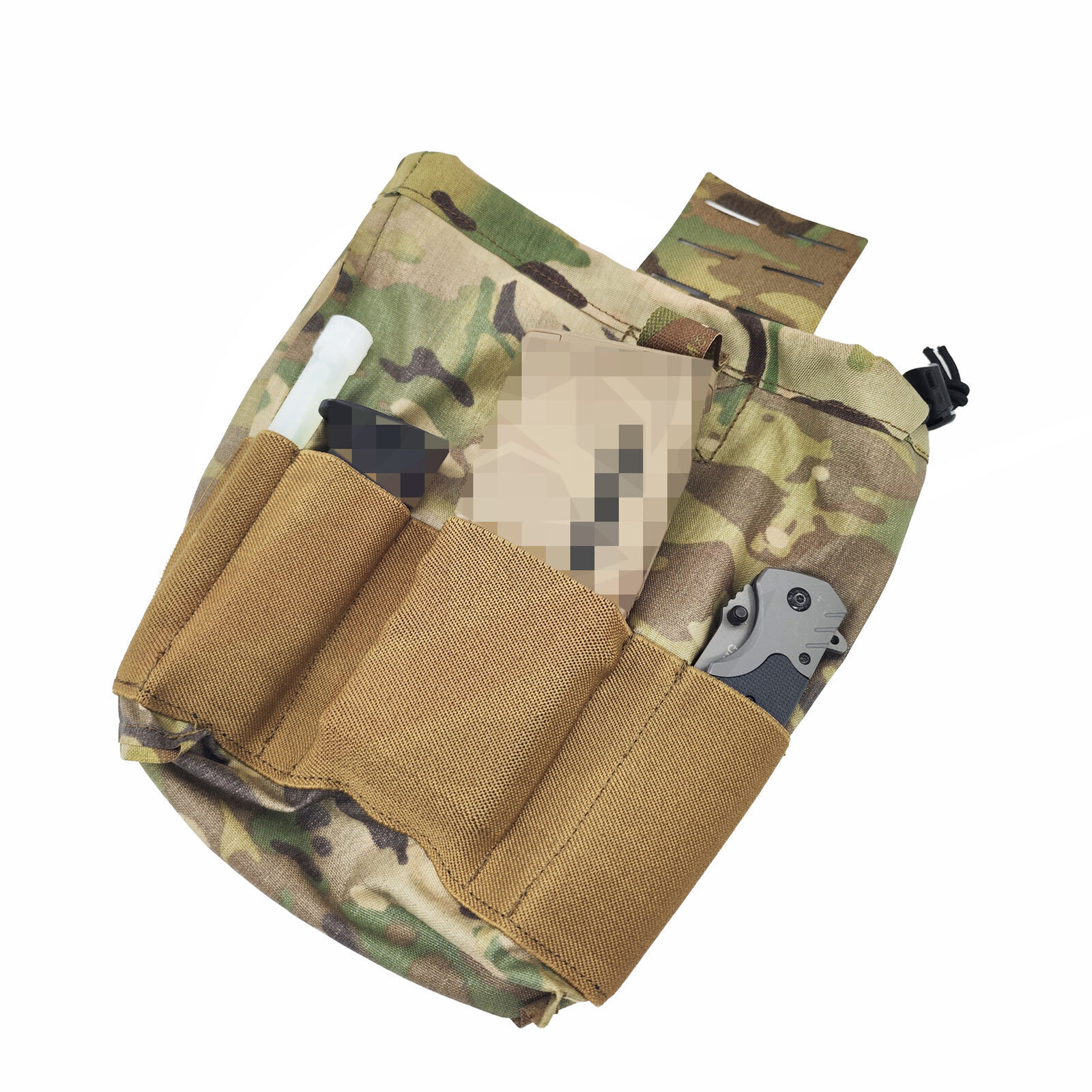 Tactical Airsoft Full Set Small Pouch Bag Straps Belt Accessories FCPC V5 Vest - Picture 59 of 269