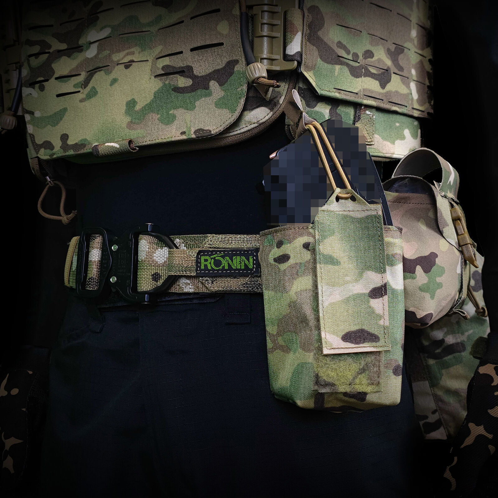 Tactical Airsoft Full Set Small Pouch Bag Straps Belt Accessories FCPC V5 Vest - Picture 128 of 269
