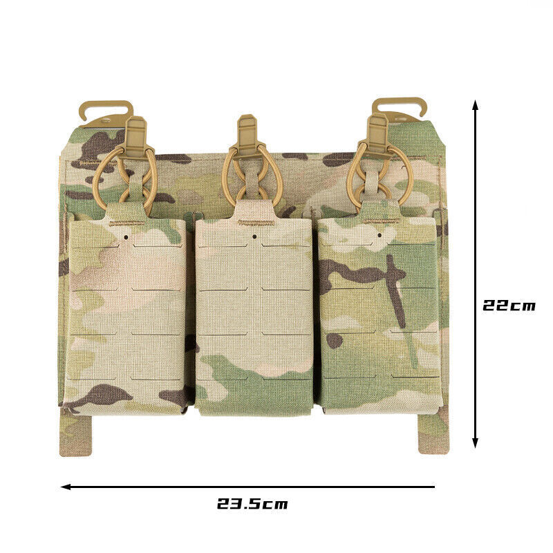 Tactical Airsoft Full Set Small Pouch Bag Straps Belt Accessories FCPC V5 Vest - Picture 145 of 269