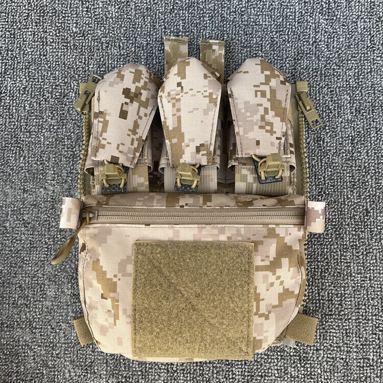 Tactical Airsoft Full Set Small Pouch Bag Straps Belt Accessories FCPC V5 Vest - Picture 213 of 269