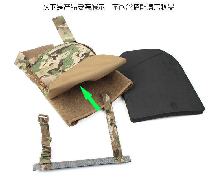 Tactical Airsoft Full Set Small Pouch Bag Straps Belt Accessories FCPC V5 Vest - Picture 219 of 269