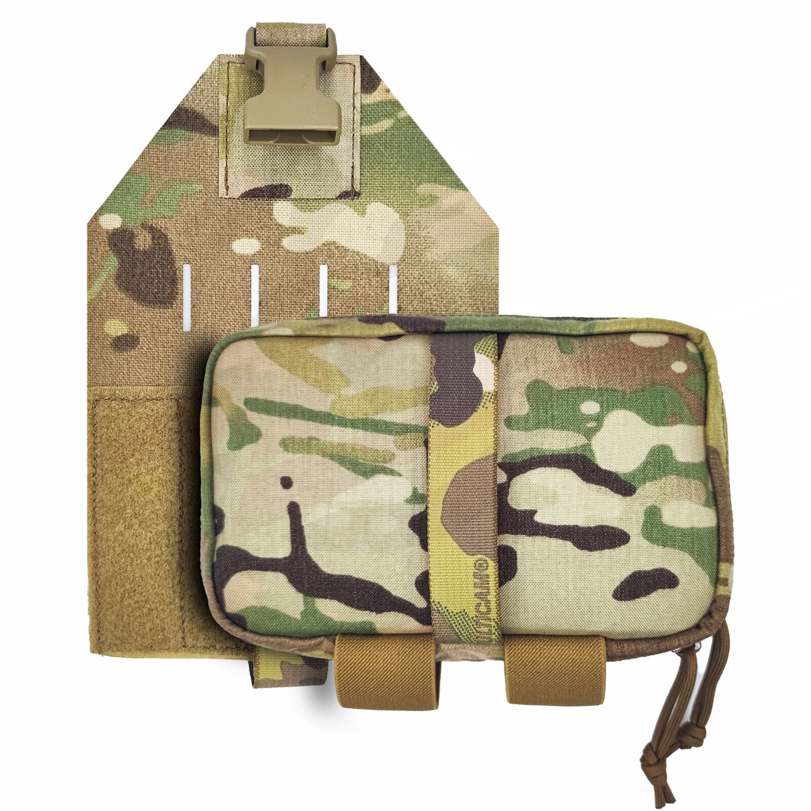 Tactical Airsoft Full Set Small Pouch Bag Straps Belt Accessories FCPC V5 Vest - Picture 235 of 269