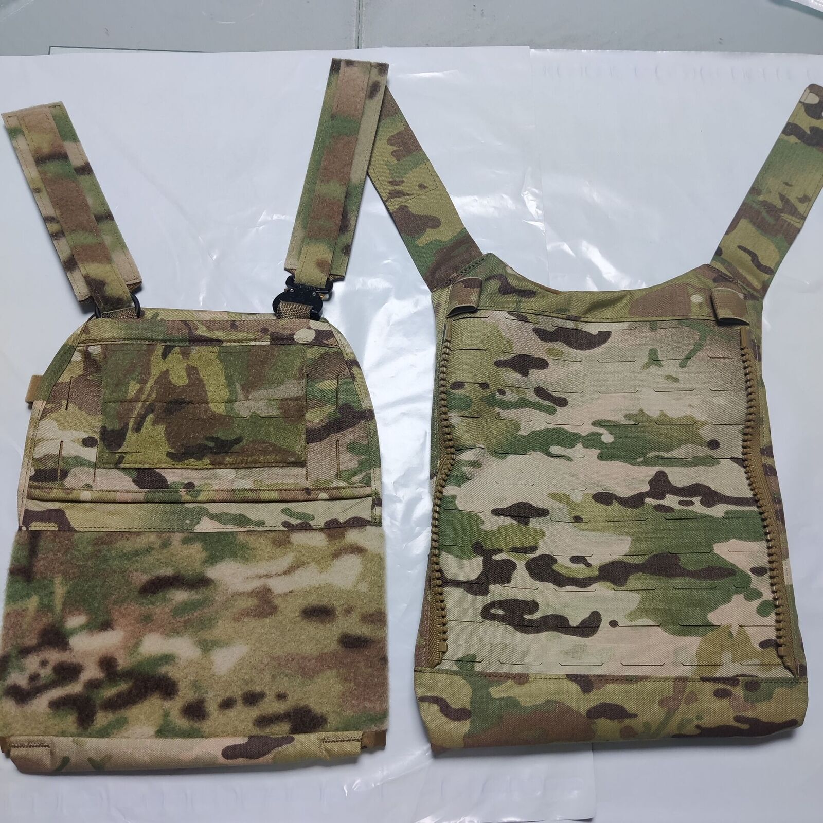Tactical Airsoft Full Set Small Pouch Bag Straps Belt Accessories FCPC V5 Vest - Picture 250 of 269