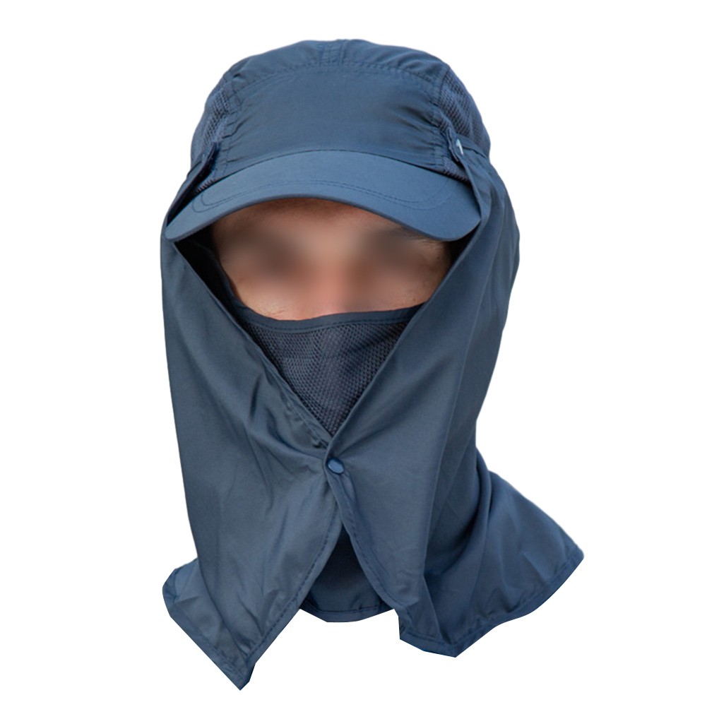Ventilated Sun Hat Cap UPF 50+ Solar Protection with Extendable Neck Flap - Picture 23 of 29