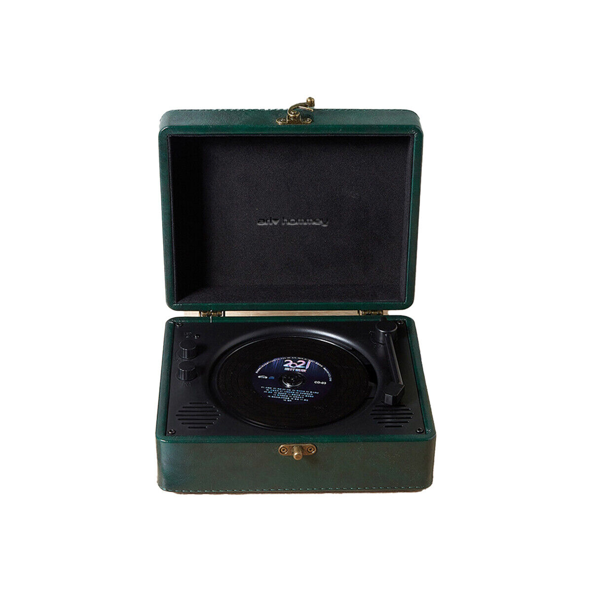 Retro Suitcase CD Player Desktop Bluetooth 5.0 with Speaker CD-R CD-RW CD-WMA - Picture 22 of 22