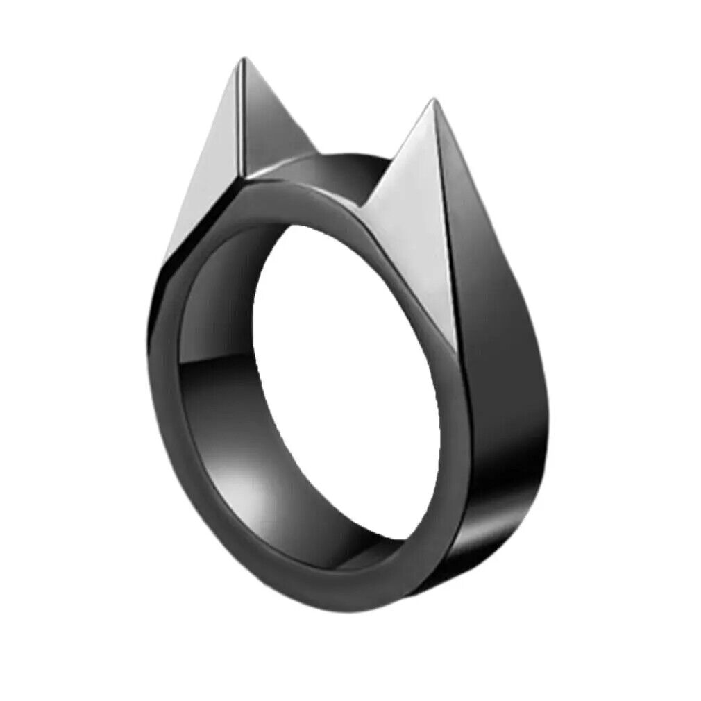 Hot Men/Women Outdoor Survival Rings Broken Window Ear Safety Metal Ring Supplie - Picture 22 of 24