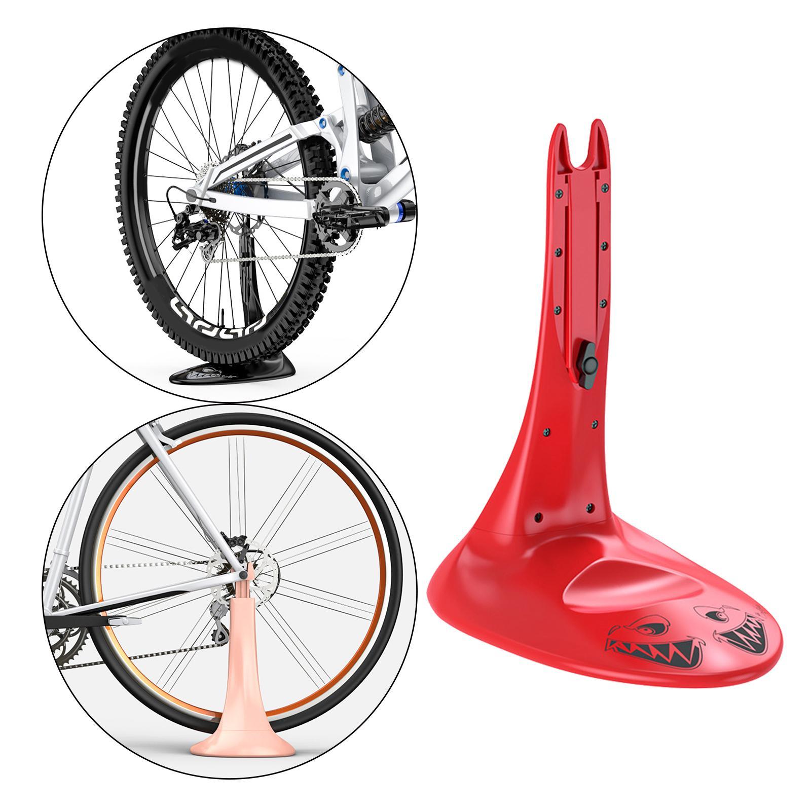 Portable Bike Floor Stand Aluminium Alloy for Mountain and Road Bike Outdoor - Picture 5 of 7