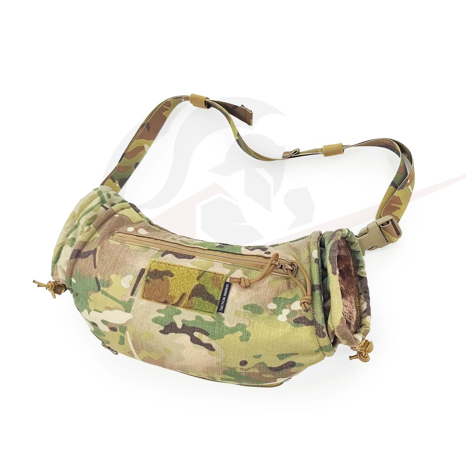 Tactical Quick Release Hand Warmer Pouch Shoulder Crossbody Rucksack Version - Picture 19 of 24