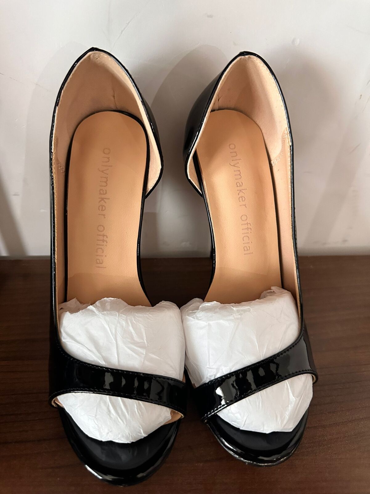 Sandali scarpe donna sexy tacco alto decolte punta aperta slip on stiletto festa - Foto 12 di 18