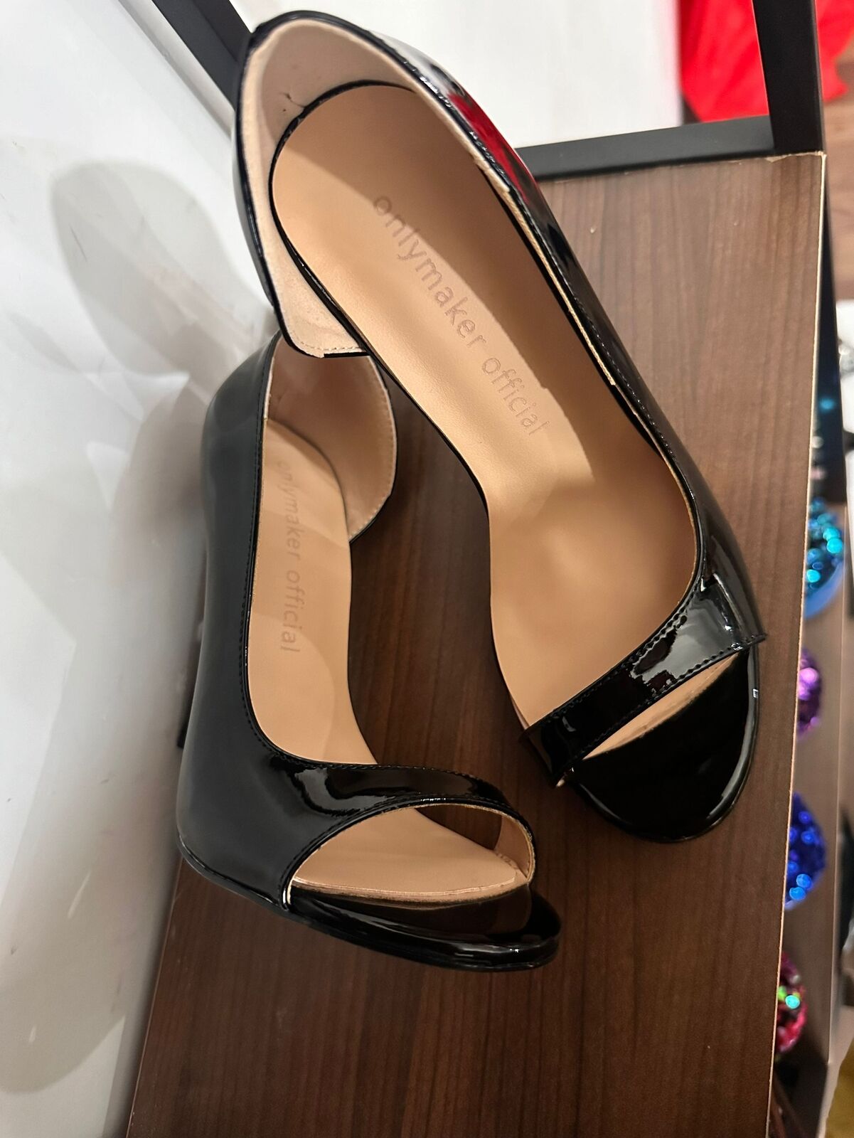 Sandali scarpe donna sexy tacco alto decolte punta aperta slip on stiletto festa - Foto 13 di 18