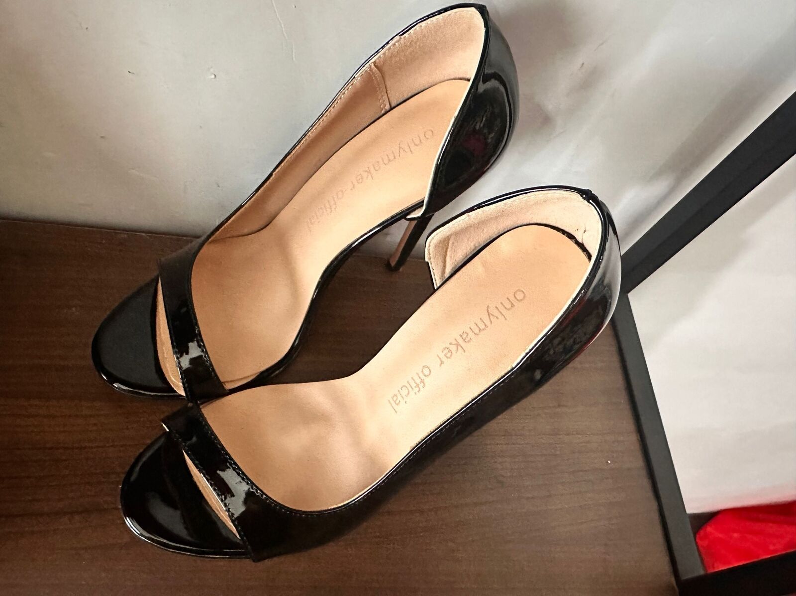 Sandali scarpe donna sexy tacco alto decolte punta aperta slip on stiletto festa - Foto 14 di 18