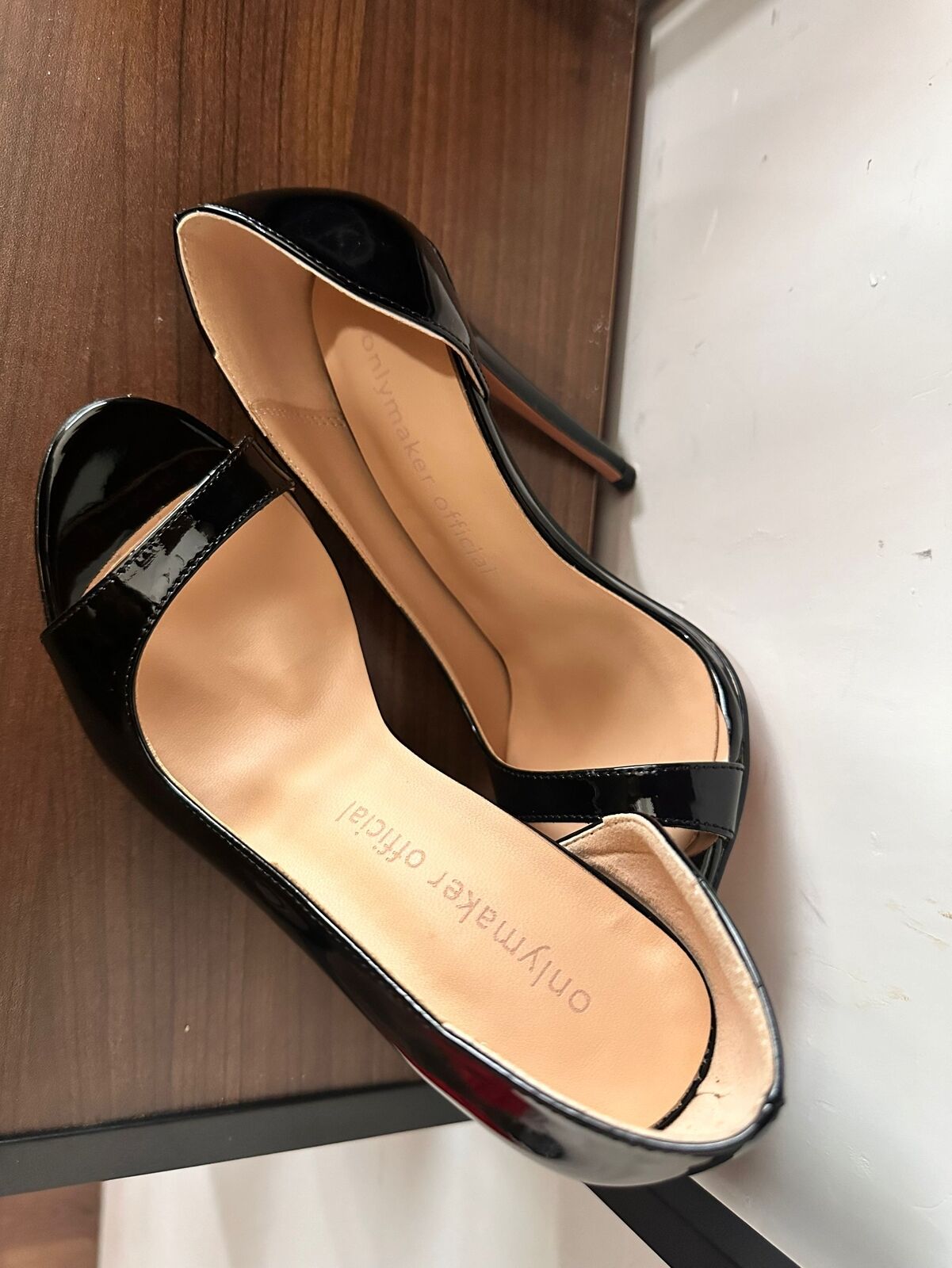 Sandali scarpe donna sexy tacco alto decolte punta aperta slip on stiletto festa - Foto 17 di 18