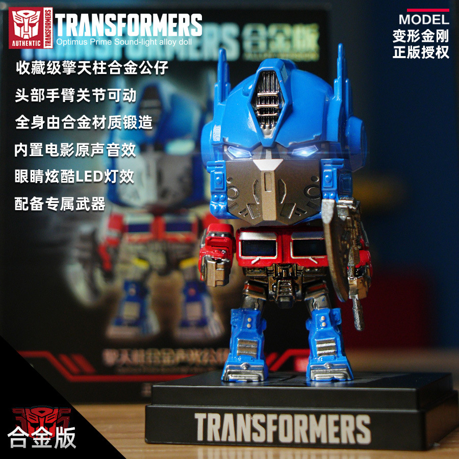 Official Optimus Prime Transformers Toy Model Bumblebee Robot Puppet Boy Alloy - Picture 18 of 19