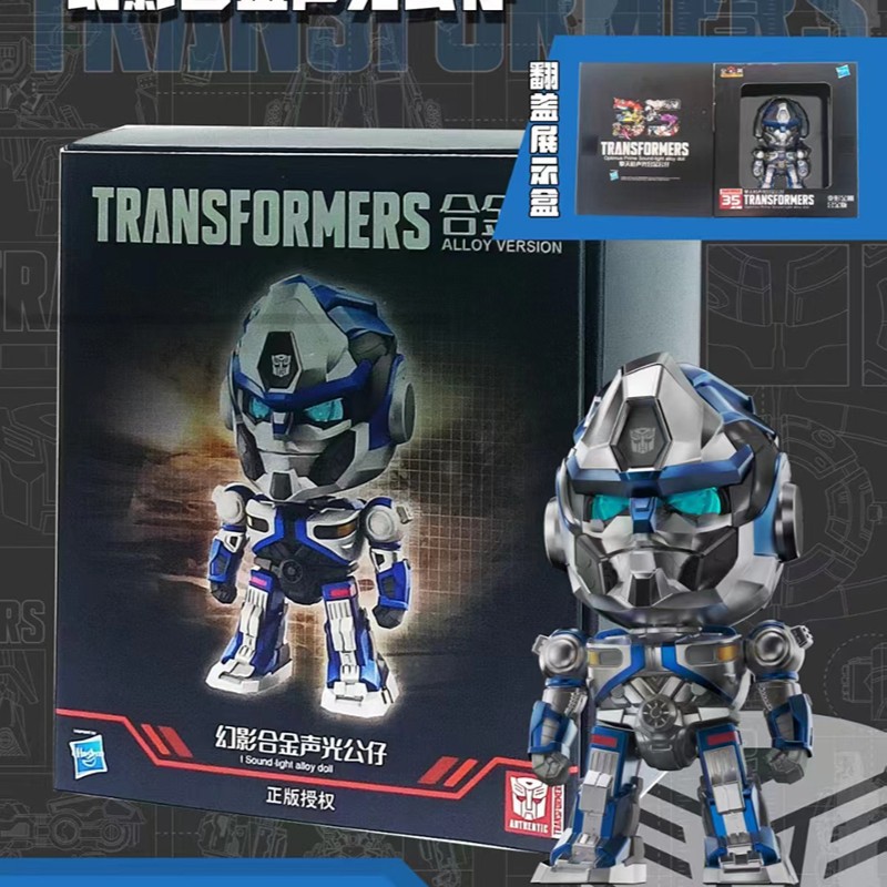 Official Optimus Prime Transformers Toy Model Bumblebee Robot Puppet Boy Alloy - Picture 19 of 19