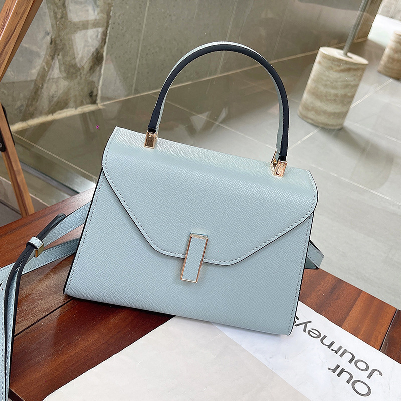 Valextra Shoulder Bag Messenger Bag Iside Handbag Mini Palm Print Leather Bag - Picture 30 of 31