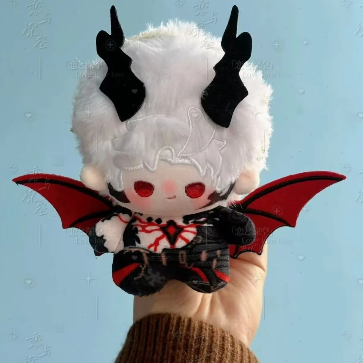 Love and Deepspace Sylus Plush Pendant Schoolbag Key Chain Keychains 10cm - Picture 3 of 4