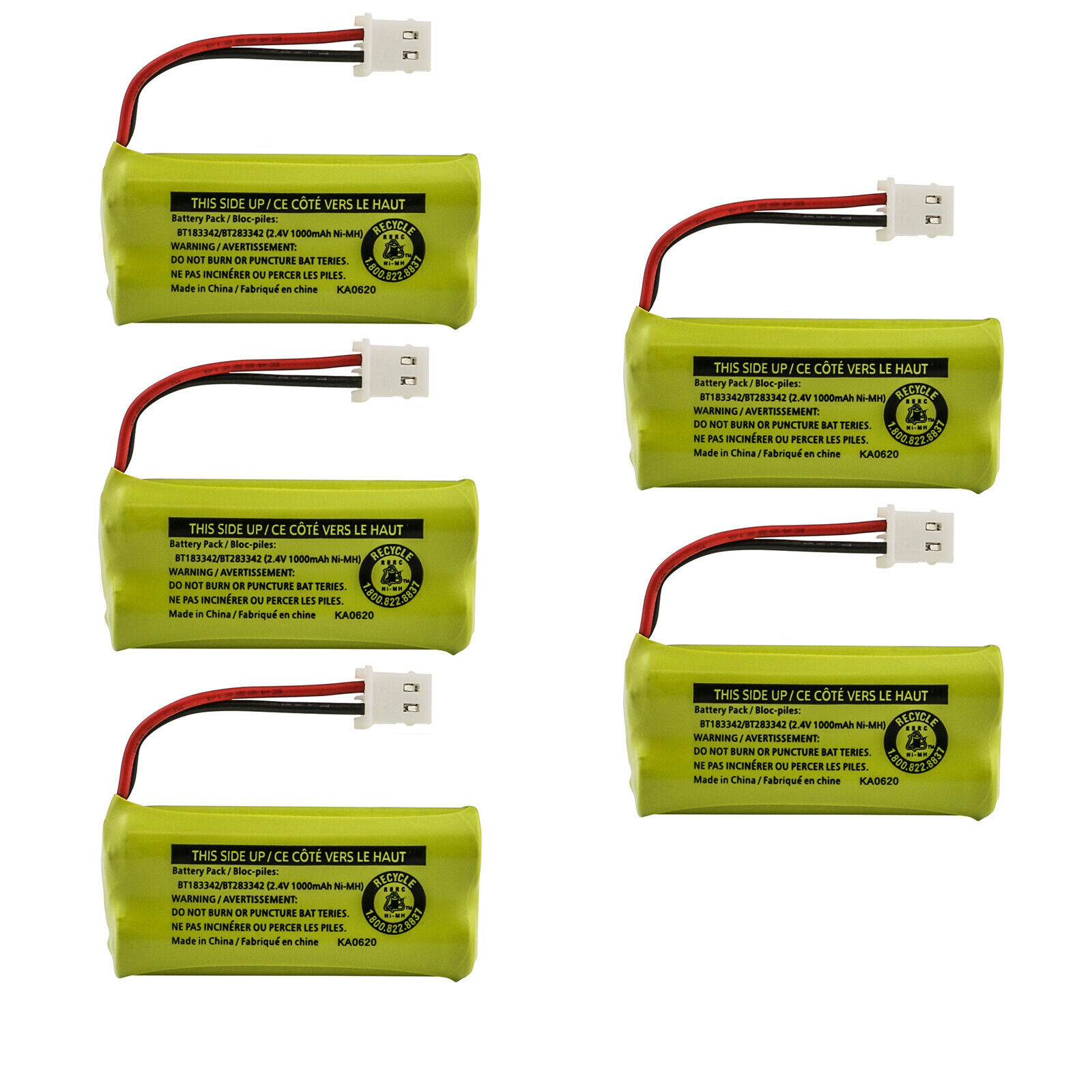 Ni-MH Battery Pack High Quality for BT166342 BT-166342 BT-183342 BT-283342 Lot - Zdjęcie 13 z 14