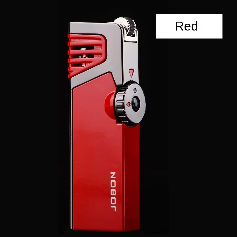 3 Flames Grinding Wheel Butane Jet Lighter Gas Torch Turbo Windproof Inflatable - Picture 11 of 15