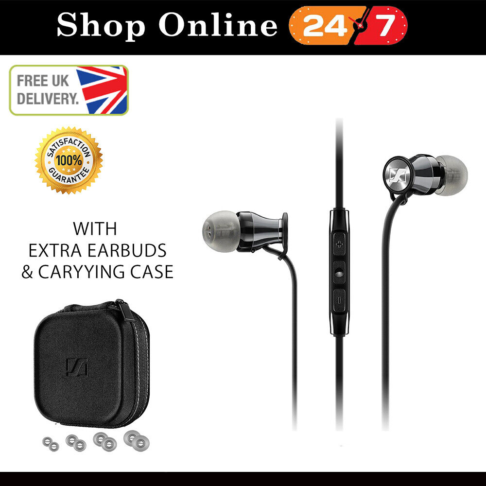 HOT NEW Sennheiser Momentum M2iEG In-Ear Earphones Headphones For Samsung/ Andro - Picture 6 of 7