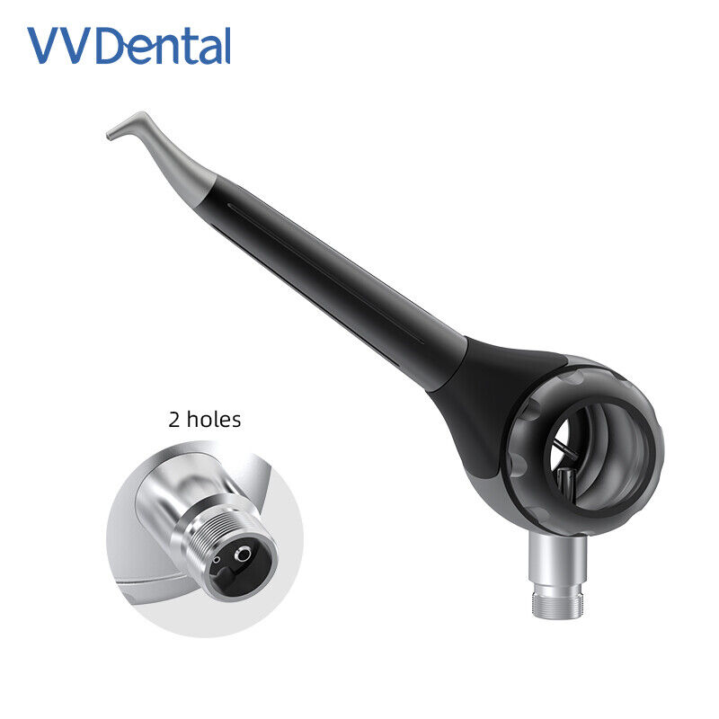 Dental Air Polisher Teeth Polishing Handpiece Airflow Prophy Spary Jet 2/4 Holes