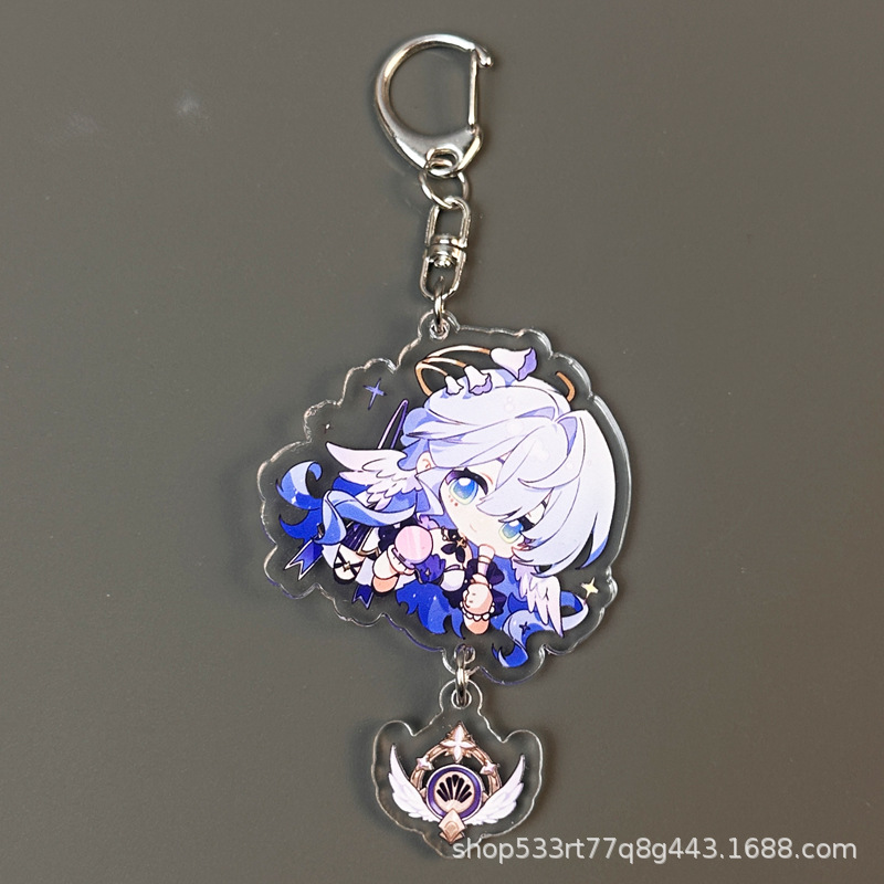 Collapse Star Dome Railway Surrounding Firefly Golden Spring Fireworks Keychain - Picture 28 of 48
