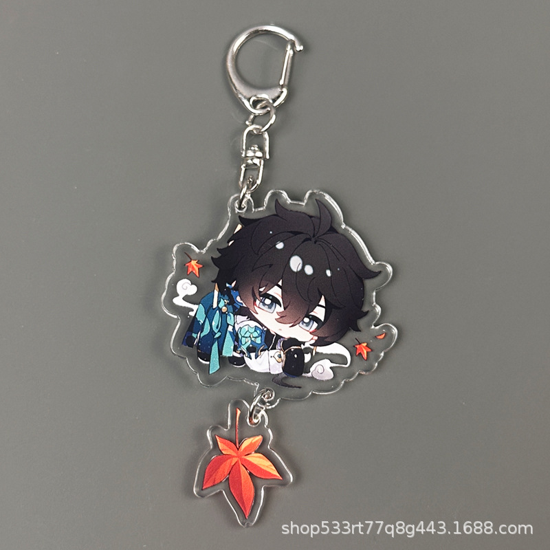 Collapse Star Dome Railway Surrounding Firefly Golden Spring Fireworks Keychain - Picture 30 of 48