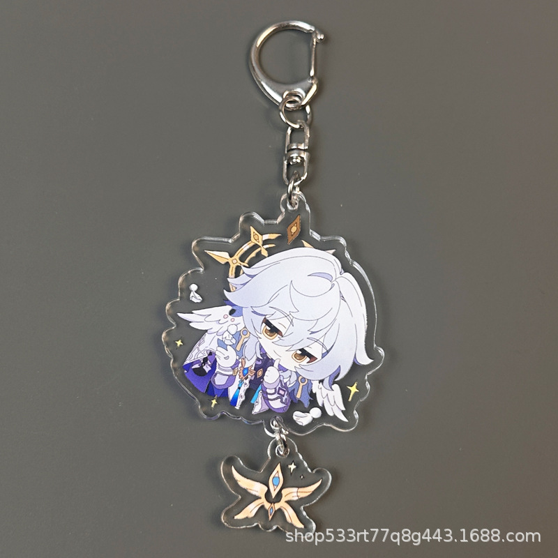 Collapse Star Dome Railway Surrounding Firefly Golden Spring Fireworks Keychain - Picture 31 of 48