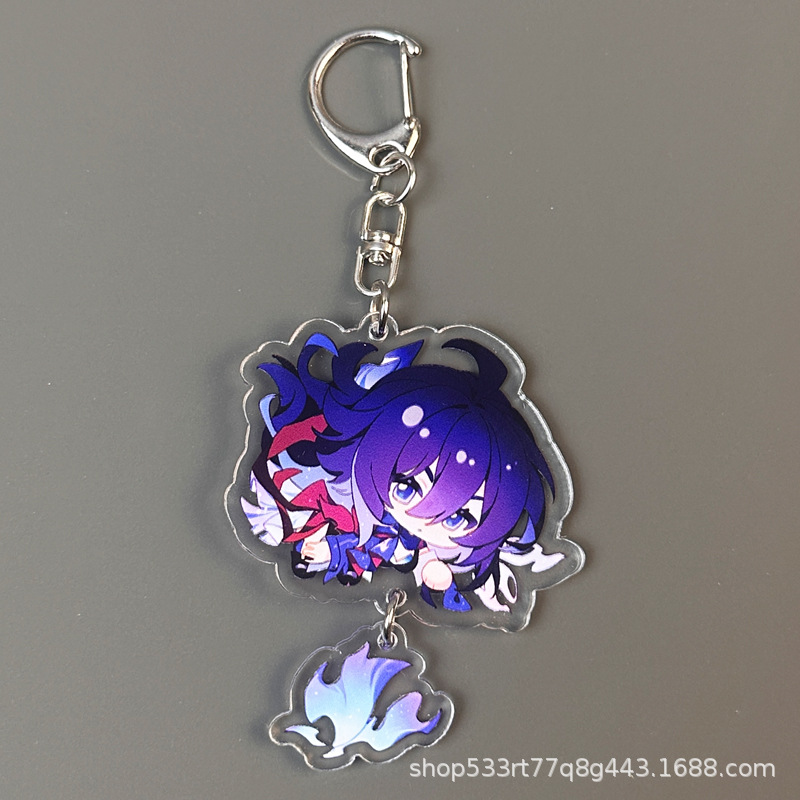 Collapse Star Dome Railway Surrounding Firefly Golden Spring Fireworks Keychain - Picture 43 of 48