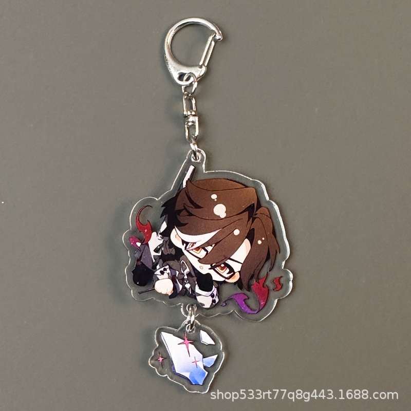 Collapse Star Dome Railway Surrounding Firefly Golden Spring Fireworks Keychain - Picture 47 of 48