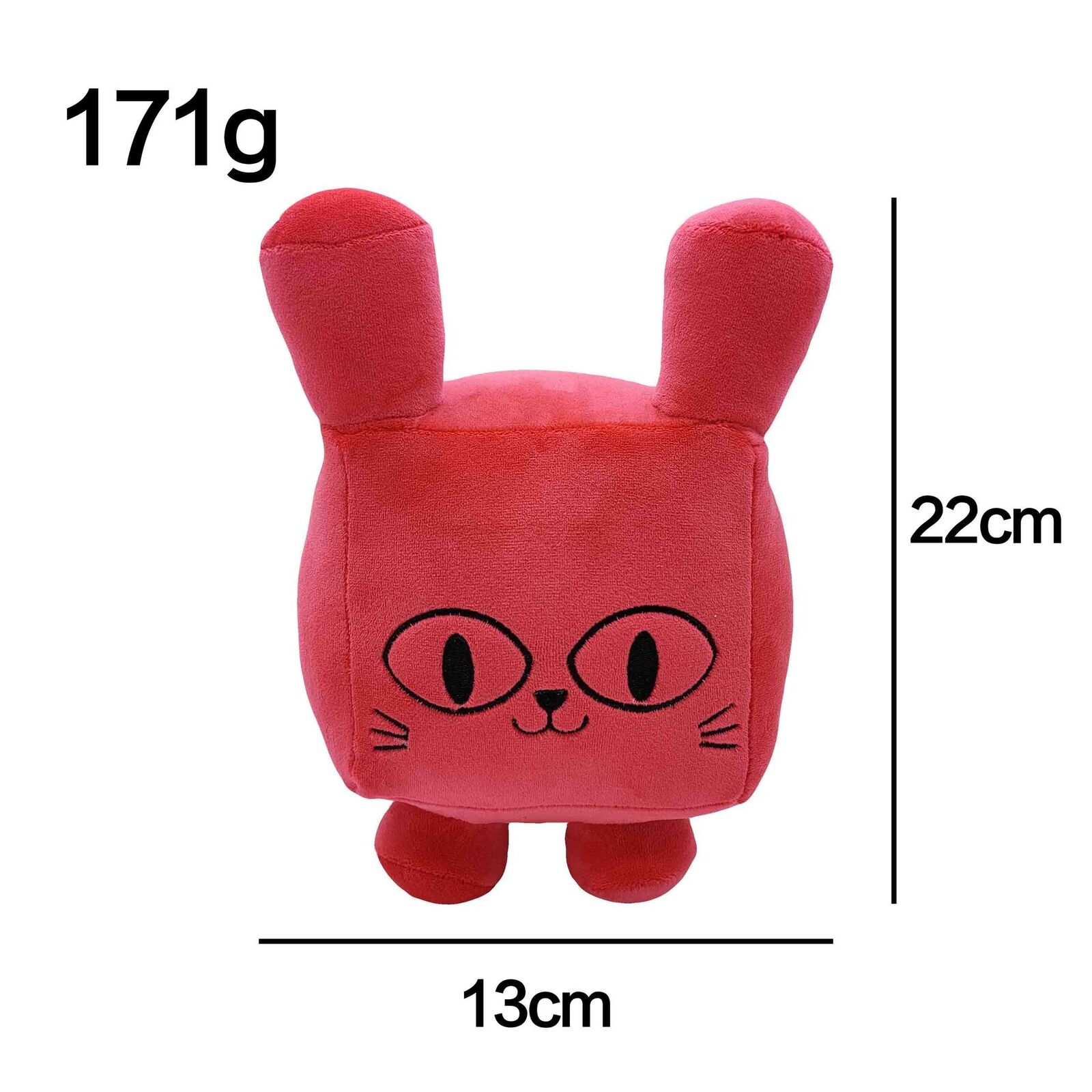 Cartoon Titanic Balloon Cat Hippomelon Pet Simulator X Plush Doll Kid Xmas Gift - Picture 11 of 13