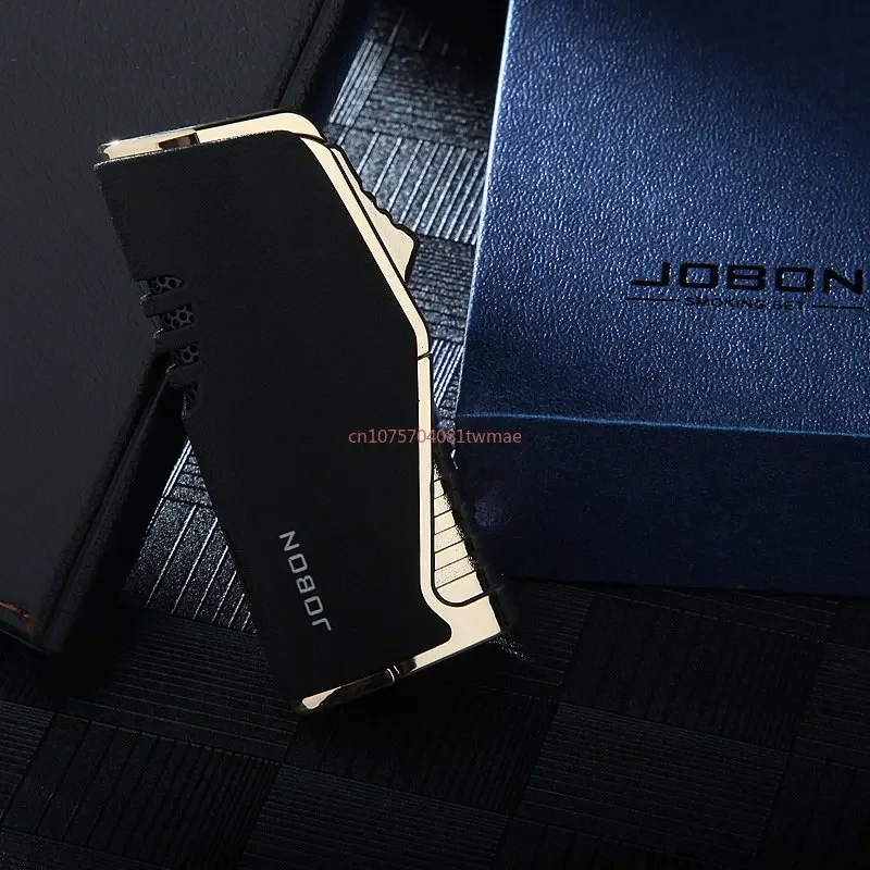 Jobon Triple Torch Jet Metal Cigar Lighter Pipe Lighter W/Cutter inflatable - Picture 16 of 25