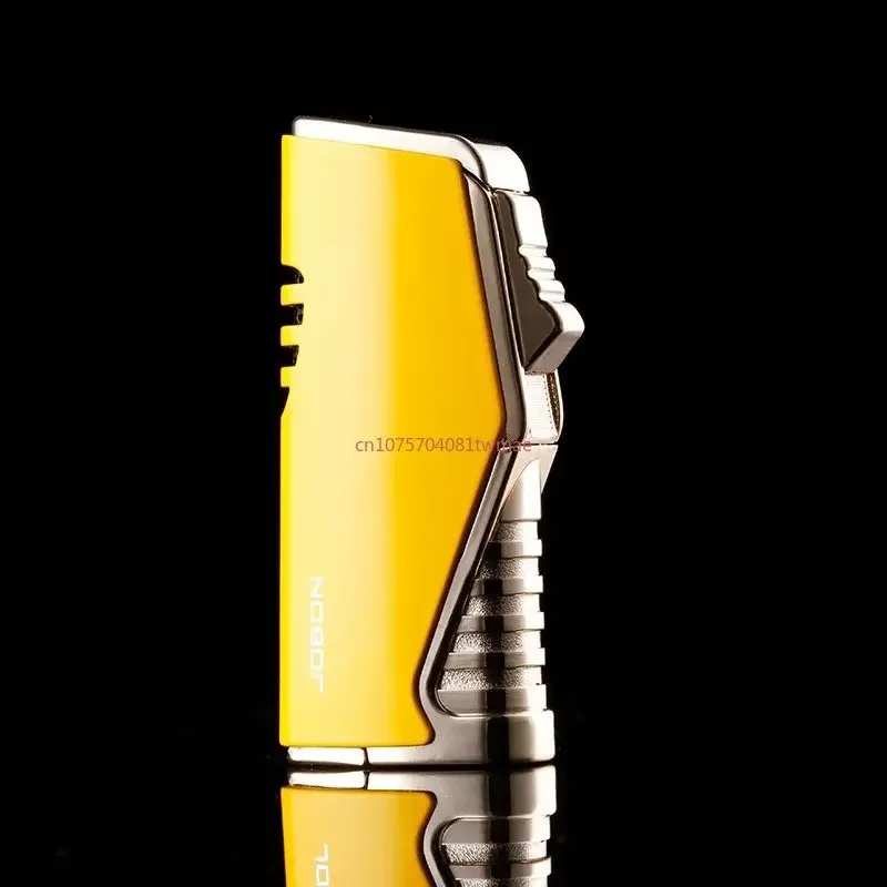 Jobon Triple Torch Jet Metal Cigar Lighter Pipe Lighter W/Cutter inflatable - Picture 21 of 25