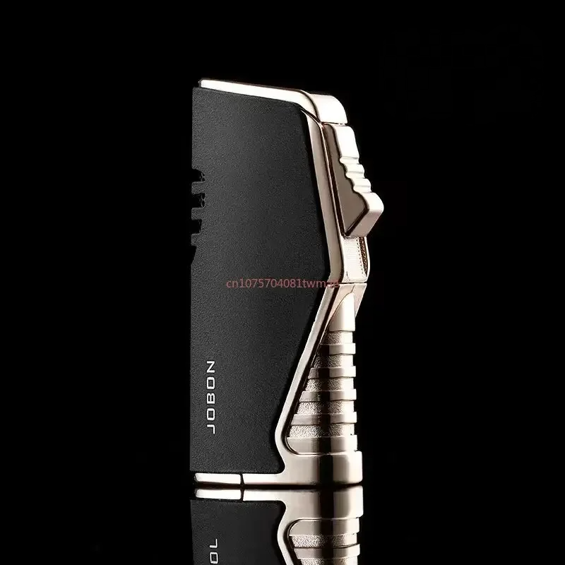 Jobon Triple Torch Jet Metal Cigar Lighter Pipe Lighter W/Cutter inflatable - Picture 22 of 25