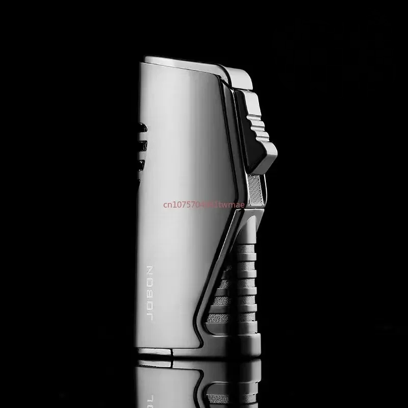 Jobon Triple Torch Jet Metal Cigar Lighter Pipe Lighter W/Cutter inflatable - Picture 25 of 25
