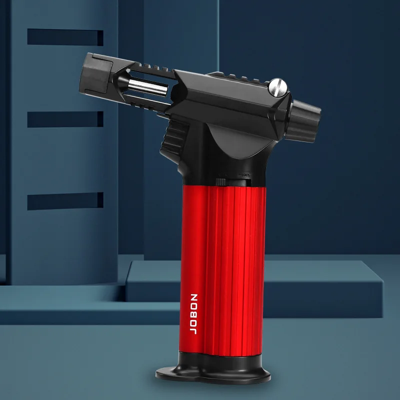 JOBON Strong Fire Blue Flame Jet Torch 360° Use Welding Gun Butane Gas Lighter - Picture 17 of 18