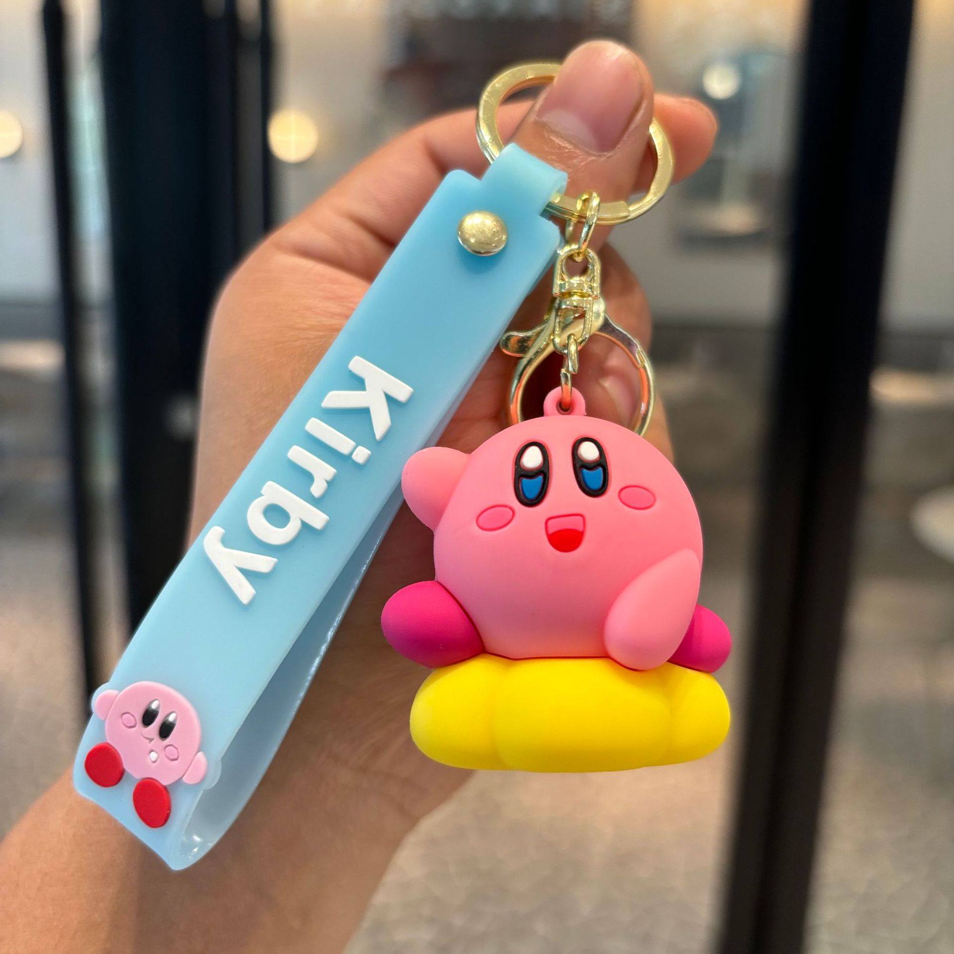 Hot Star Kirby Keychain PVC Doll Pendant Gift Keychain - Picture 26 of 30