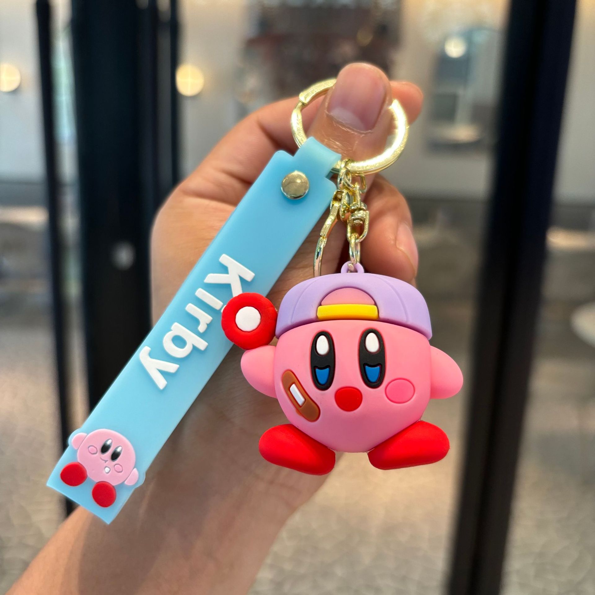 Hot Star Kirby Keychain PVC Doll Pendant Gift Keychain - Picture 28 of 30