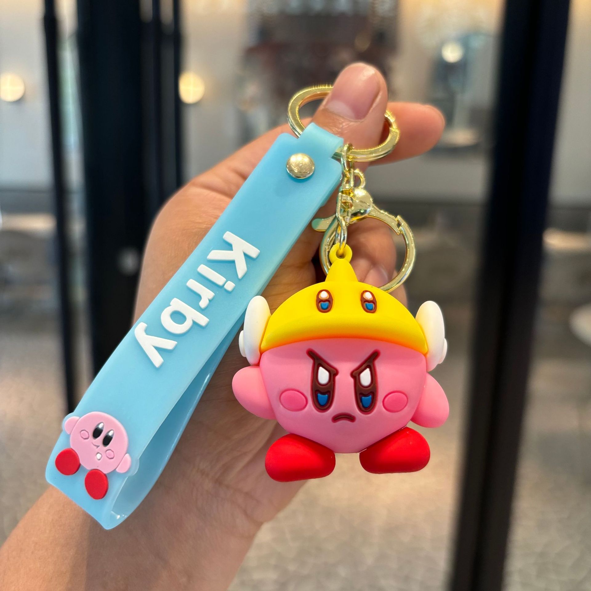 Hot Star Kirby Keychain PVC Doll Pendant Gift Keychain - Picture 29 of 30