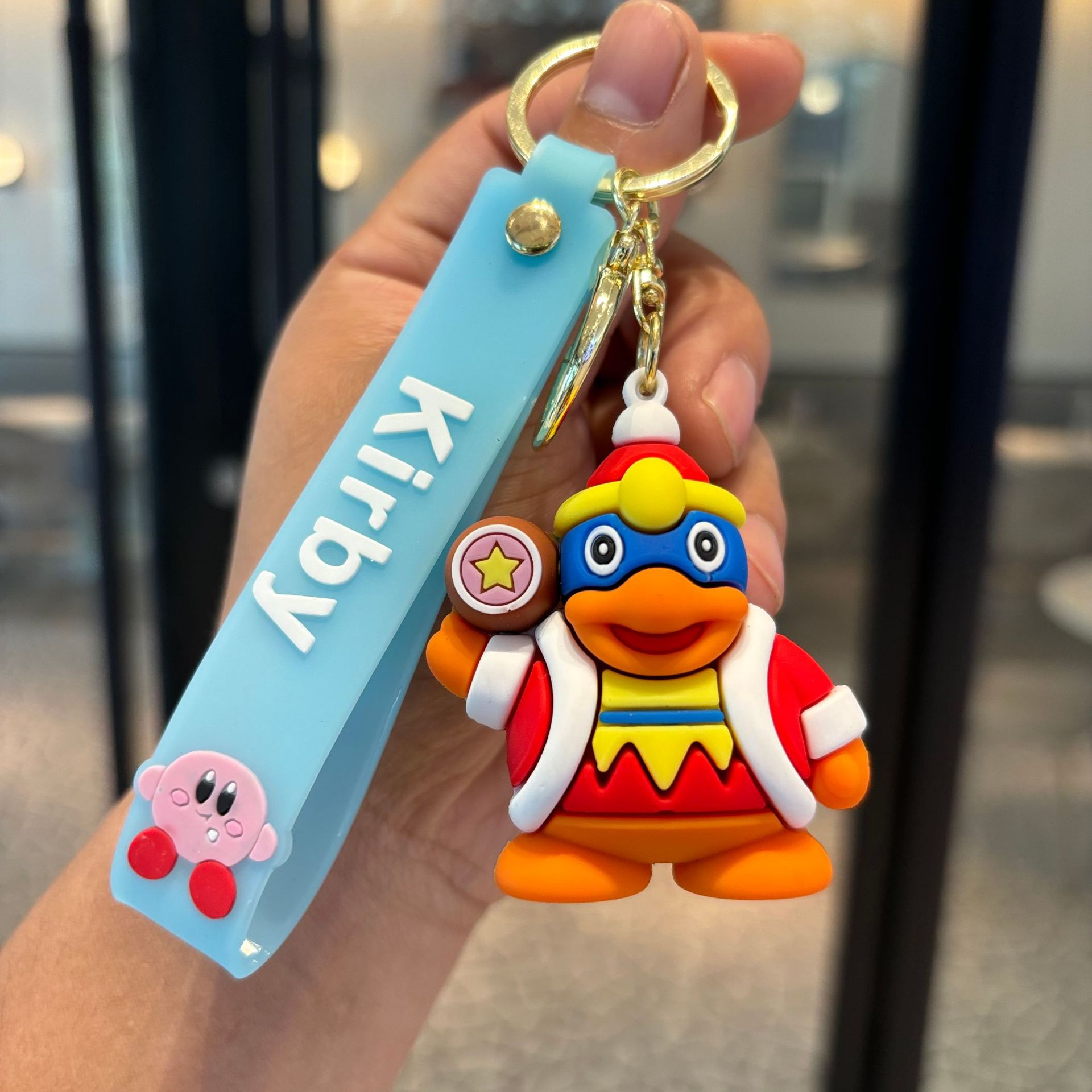 Hot Star Kirby Keychain PVC Doll Pendant Gift Keychain - Picture 30 of 30