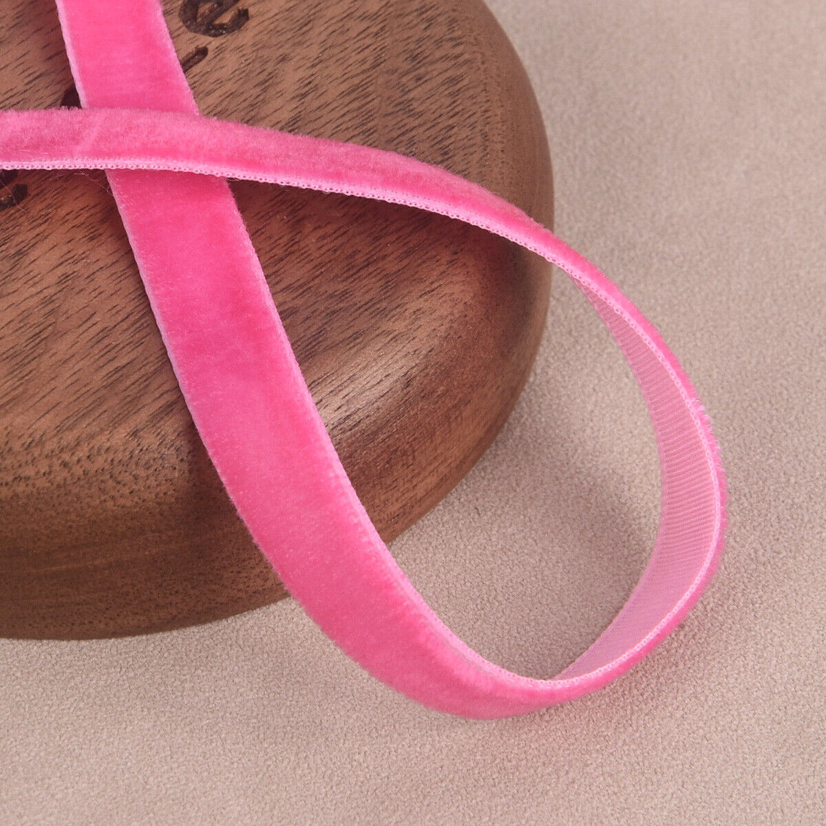 10 yards 3/8"(10mm) Flocked Velvet Ribbon Lot Sewing Trim Band Decoration DIY - Picture 8 of 30