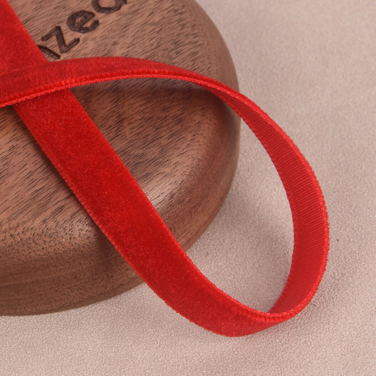 10 yards 3/8"(10mm) Flocked Velvet Ribbon Lot Sewing Trim Band Decoration DIY - Picture 16 of 30