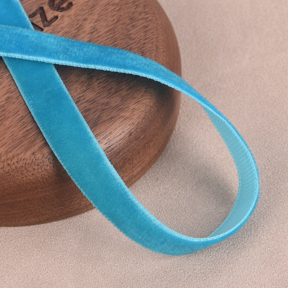 10 yards 3/8"(10mm) Flocked Velvet Ribbon Lot Sewing Trim Band Decoration DIY - Picture 29 of 30