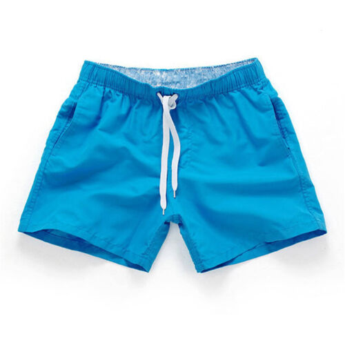Bañador corto de verano para hombre Traje de baño Pantalones cortos de playa Boxer Pantalones de surf Color puro - Imagen 18 de 20