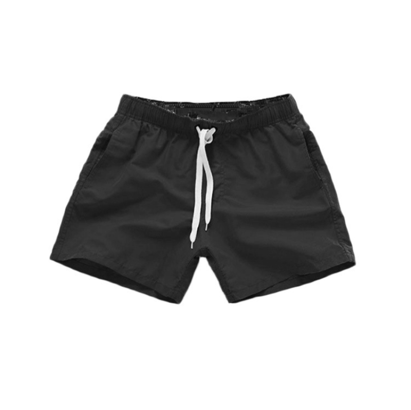 Bañador corto de verano para hombre Traje de baño Pantalones cortos de playa Boxer Pantalones de surf Color puro - Imagen 14 de 20