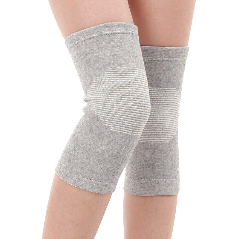 Knee Support Bamboo Compression Sleeve Arthritis Pain Relief Joint Support 1Pair - Picture 14 of 16